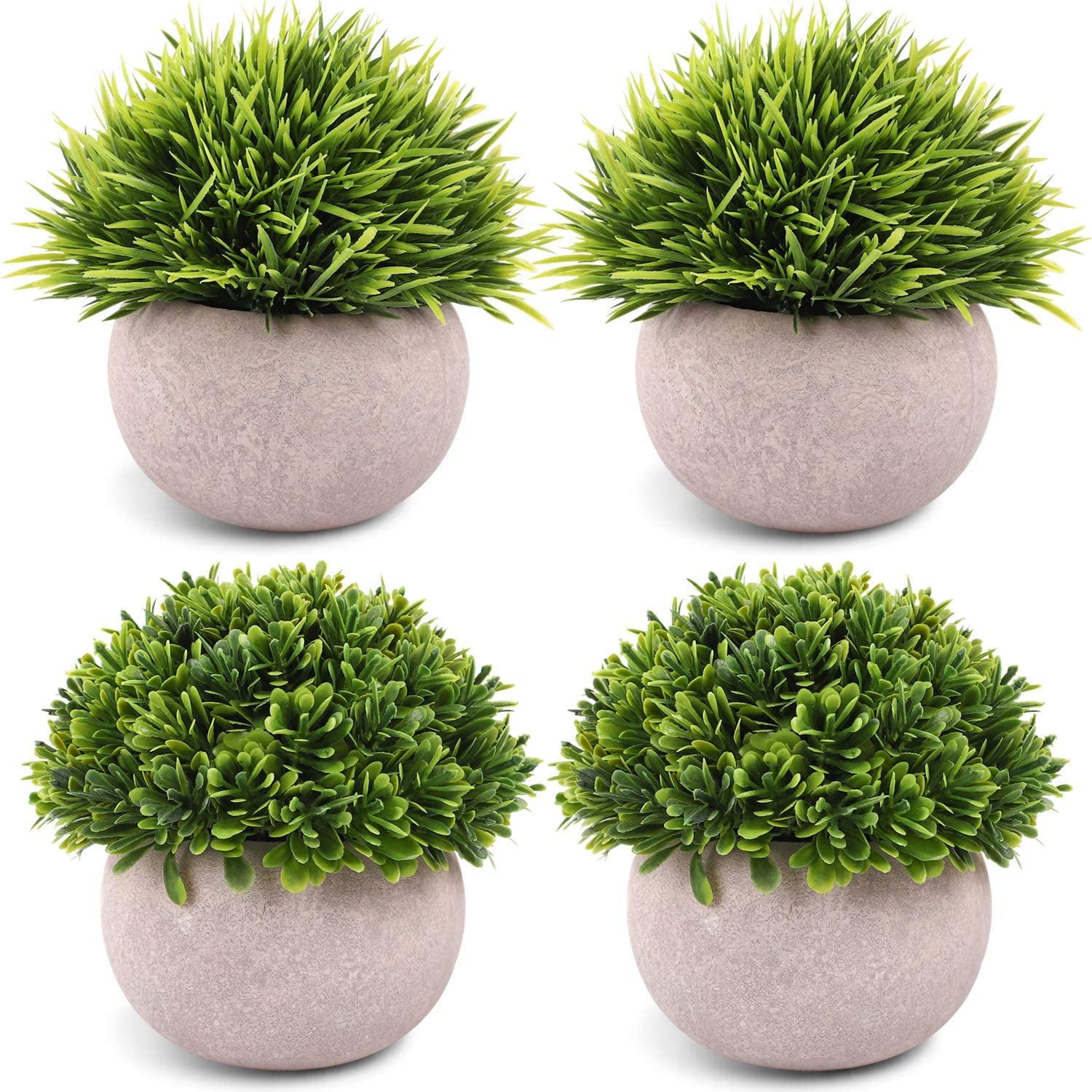 Dekorly artificial potted plants (4-pack)
