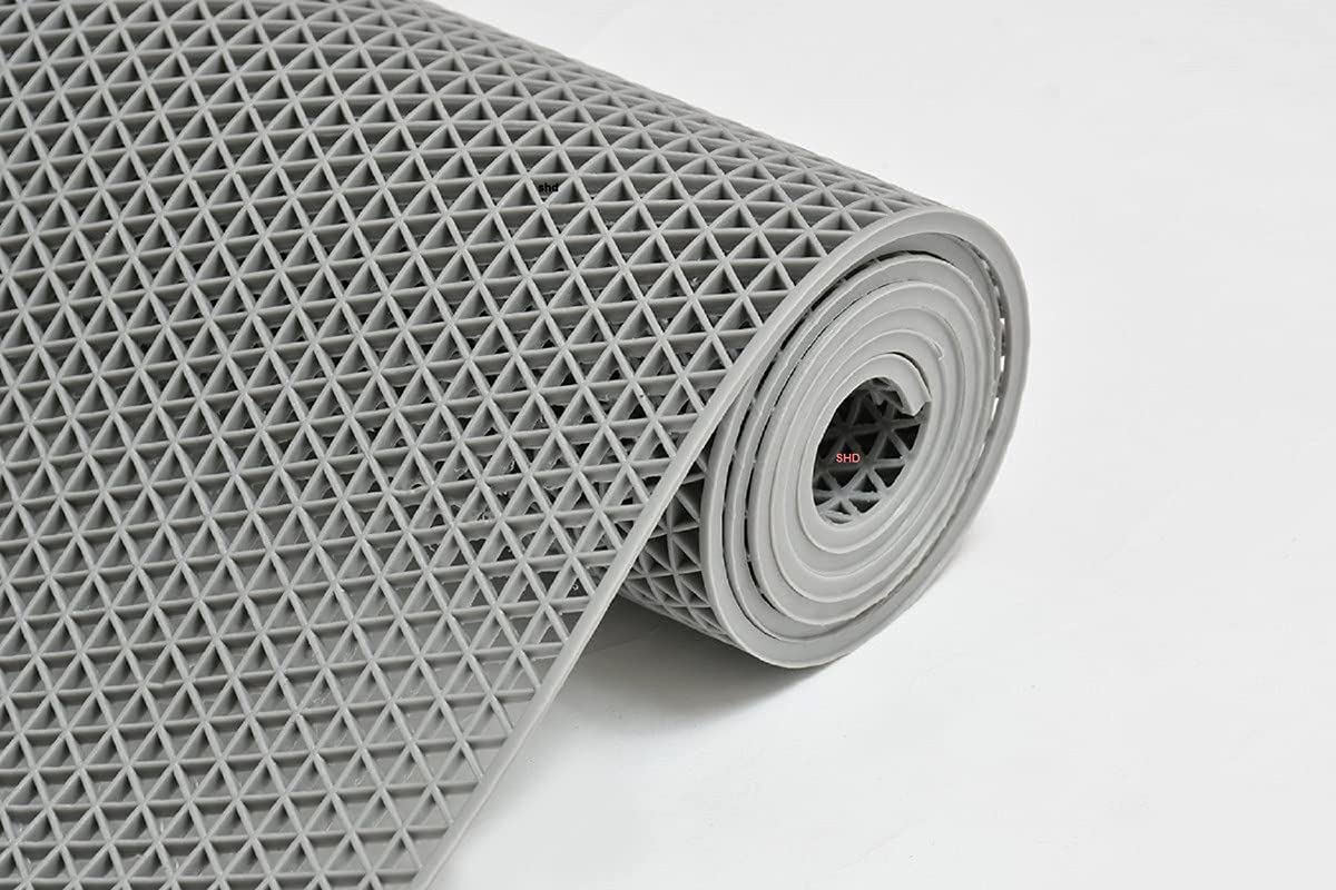 ishro anti-skid rubber bath mat (2×3 ft)