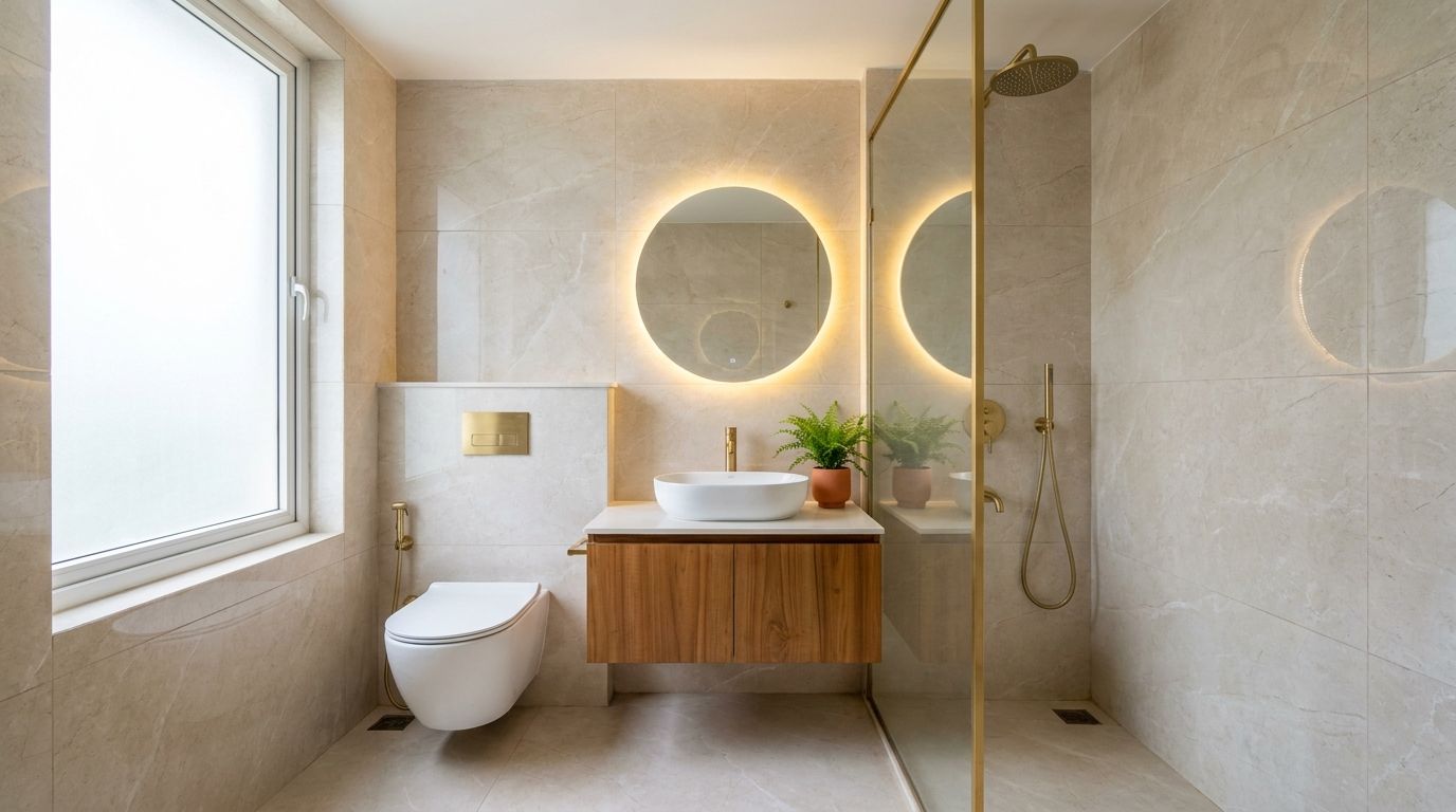 Small Bathroom Design Ideas for Indian Homes (5×7 and Under)